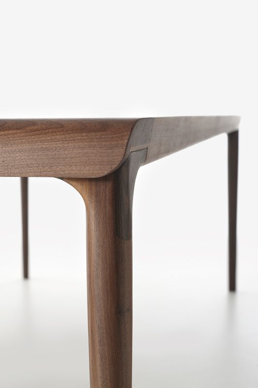 Handmade American Walnut Hardwood Dining Table