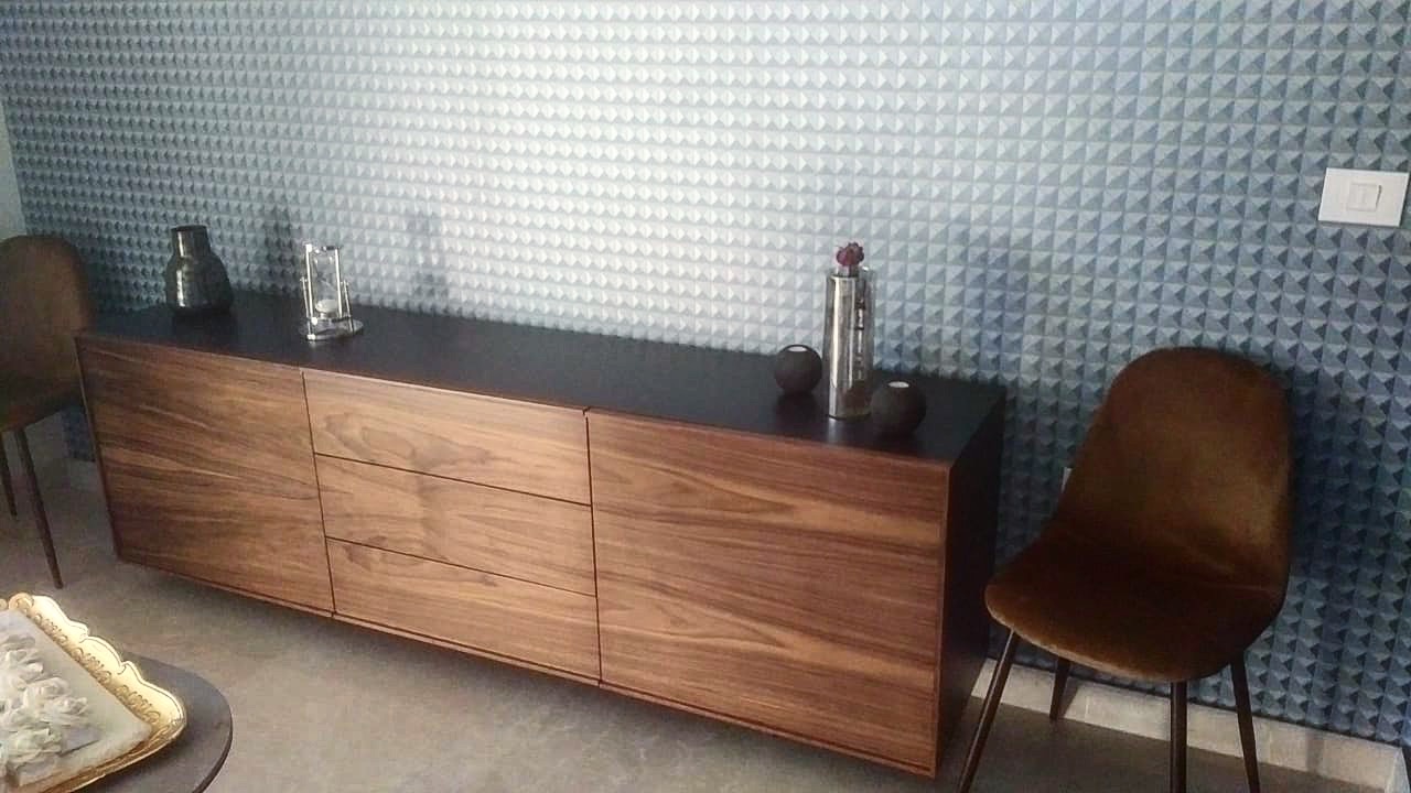 American Walnut Veneered Dresser