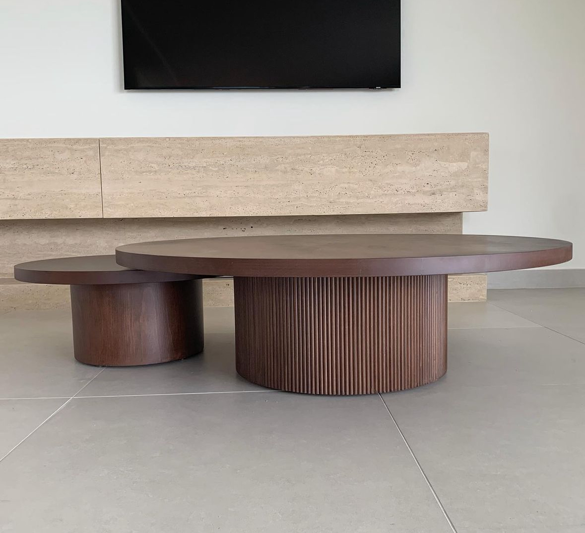 Circular Coffee Tables 2X