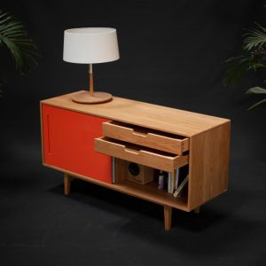 French Oak Dresser with Hardwood Chassis