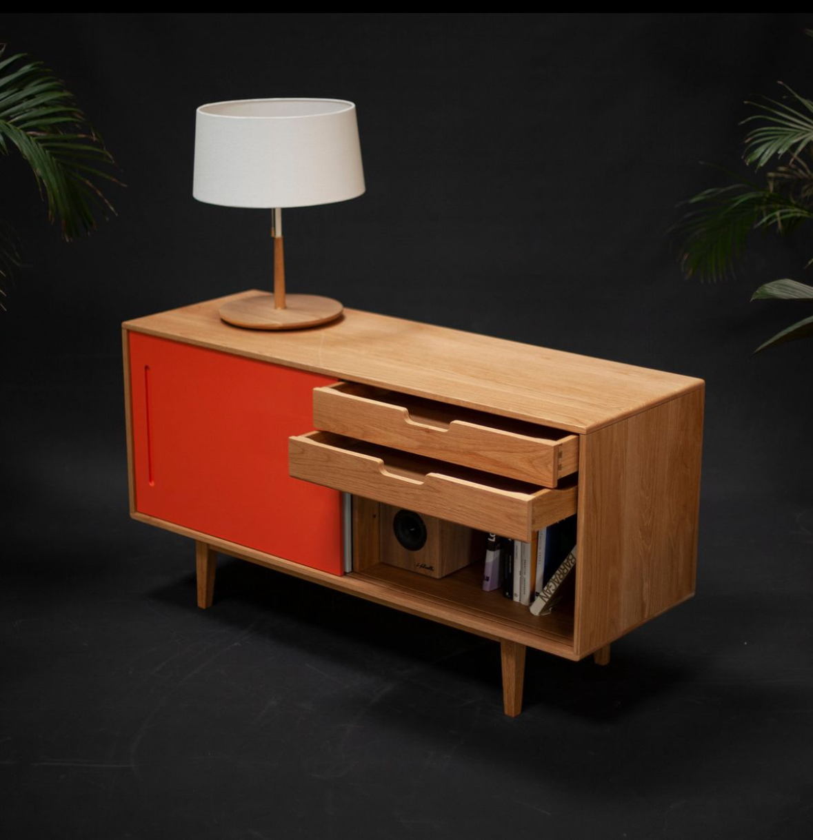French Oak Dresser with Hardwood Chassis