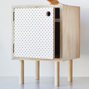 Four-Legged Plywood Box