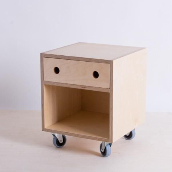 Plywood Colorful Mobile Box - Image 3