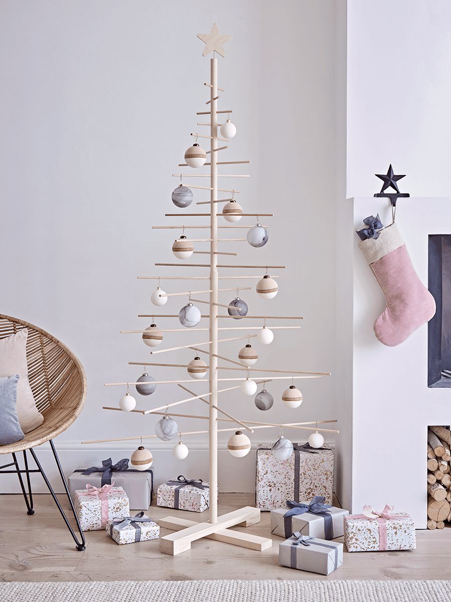 Wooden Christmas Tree Model 1