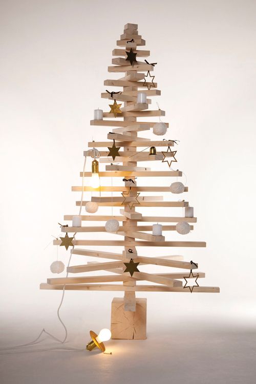 Beech Hardwood Christmas Tree Model 2